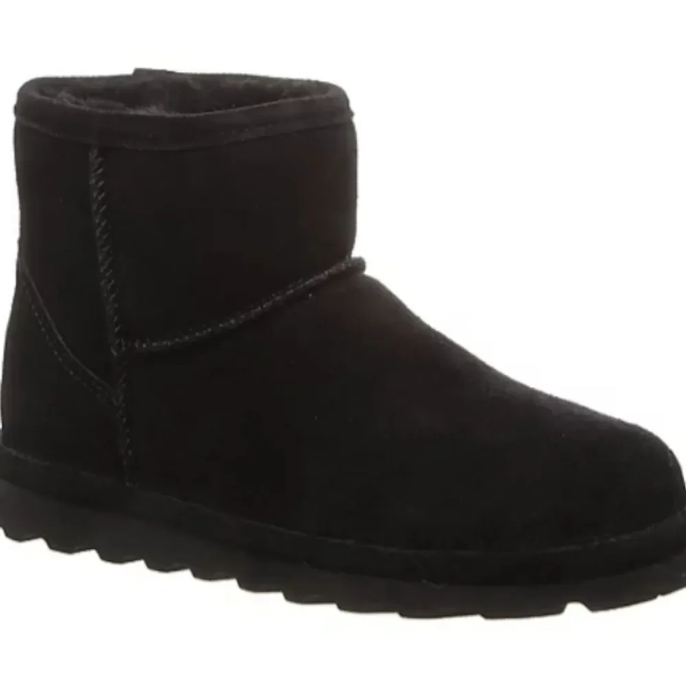BearPaw Alyssa‎ Fur Boots- Black